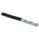 Кабель витая пара Hyperline UFTP4-C6-S23-OUT-LSZH-BK-500