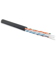 Кабель витая пара Hyperline UUTP4-C6-S23-OUT-LSZH-BK-500