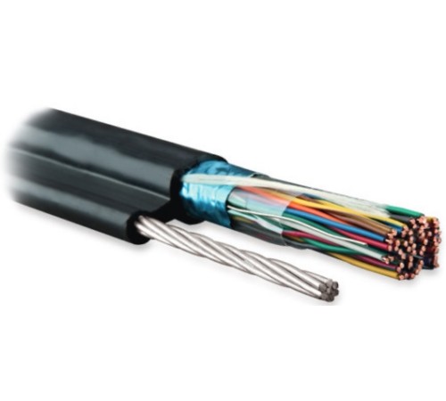 Кабель витая пара Hyperline FUTP25-C3-S24-SW-OUT-PE-BK