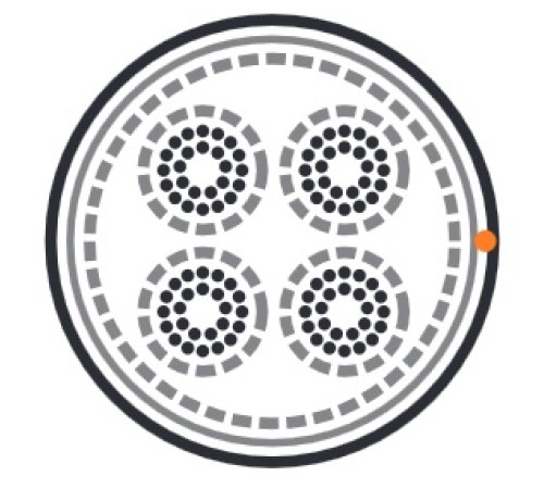 Кабель витая пара Hyperline UUTP100-C3-S24-OUT-PE-BK
