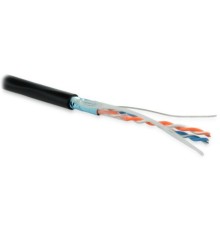 Кабель витая пара Hyperline FUTP2-C5-S24-OUT-PE-BK-500