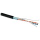 Кабель витая пара Hyperline FUTP2-C5-S24-OUT-PE-BK-500
