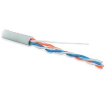 Кабель витая пара Hyperline UUTP2-C5-P24-IN-LSZH-GY-500