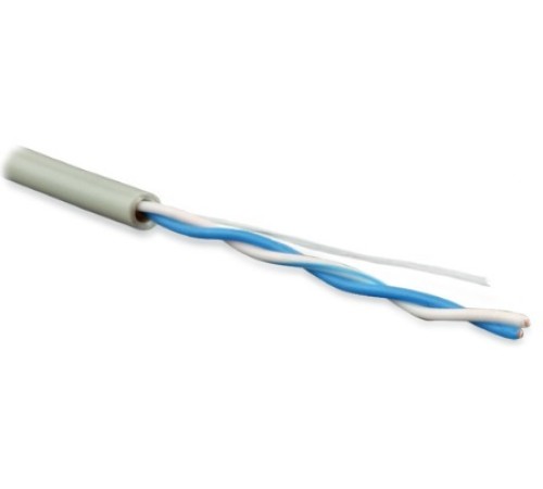 Кабель витая пара Hyperline UUTP1-C5-P24-IN-LSZH-GY-500