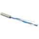Кабель витая пара Hyperline UUTP1-C5-P24-IN-LSZH-GY-500
