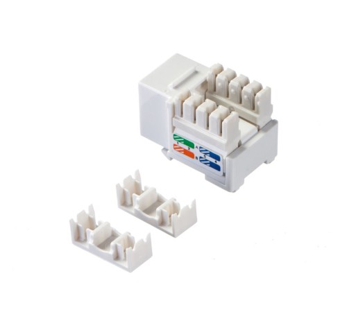 Модуль Keystone неэкранированный RJ45 cat.5e 90° 110/Krone тип под инструмент KE белый Netko Expert CKC KJ8B-CE-US/WH (WHN) (51958)