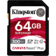 Карта памяти 64Gb SD Kingston Canvas React Plus SDR2/64GB