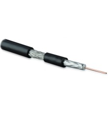 Кабель коаксиальный Hyperline COAX-SAT703N-BK-500