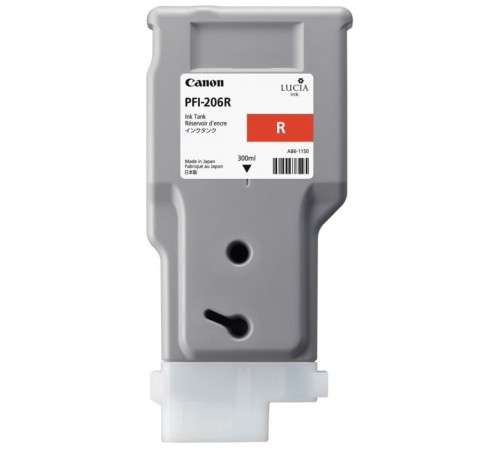 Струйный картридж Canon PFI 206 красный 5309B001