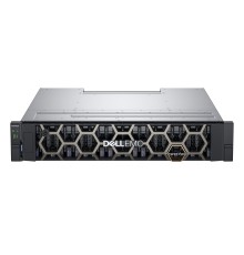 Dell ME4024 4B DUAL Ctrl 8GB, 8xSFP+ iSCSI or 8x FC, no HDDs, no trans,RPS 2x580W, Bezel, Rails (id 37687)