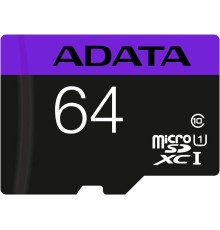 Флеш карта microSDXC Adata AUSDX64GUICL10-RA1