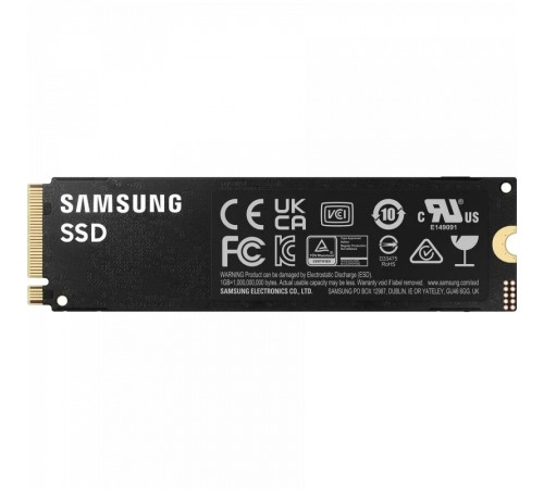Внутренний жесткий диск Samsung 990 Pro MZ-V9P2T0B/AM, 2 ТБ, M.2, PCIe) MZ-V9P2T0B/AM