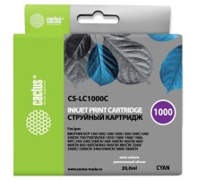 Картридж струйный Cactus CS-LC1000C