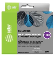 Картридж струйный Cactus CS-LC1000C