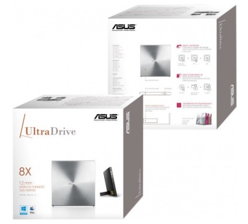 Оптический привод Asus DVD-RW SDRW-08U5S-U / SIL G AS SDRW-08U5S-U/SIL/G/AS