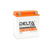 Стартерный аккумулятор Delta Battery CT 1216.1 3401010030024