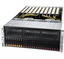 Платформа системного блока SuperMicro SYS-420GP-TNR 4U, 10x Dual Slot GPU, 2xLGA4189 up to 270W, 32xDDR4 3200, 16x2.5