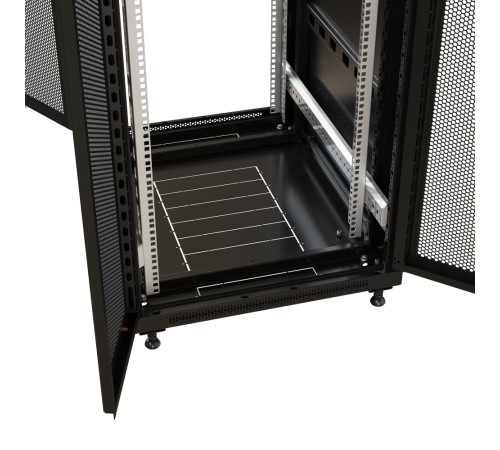Шкаф 19-дюймовый WRLine WR-TT-2268-DD-RAL9004 Шкаф 19-дюймовый WRLine WR-TT-2268-DD-RAL9004