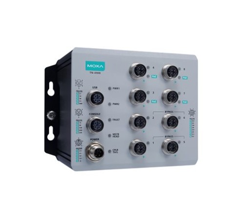 Коммутатор Moxa TN-4908-ETBN-4GPoE-4GTXBP-WV-CT-T