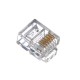 Коннектор RJ-12 Netko NC-RJ-12b- (6p6c) 100шт. (55553) NC-RJ-12B-(6P6C)