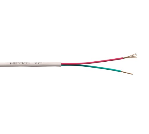 Кабель Телефонный 2с CCS 100м круглый белый Netko Optima PHC-2812.3X.0B (51475)