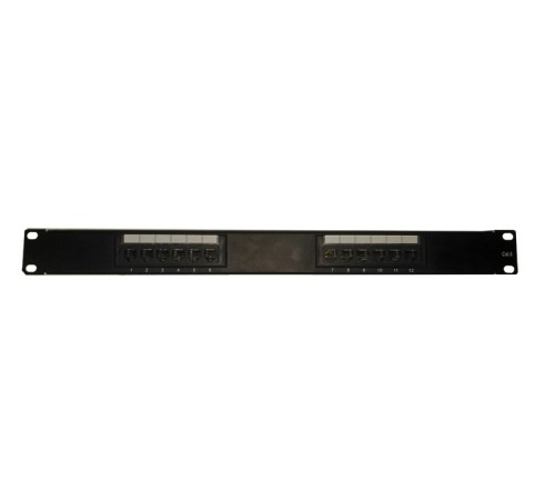 Патч-панель Netko PM12T-KDA-CEC-С6 L (58913) Патч-панель Netko PM12T-KDA-CEC-С6 L (58913)
