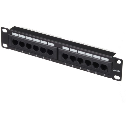 Патч-панель Netko TP12T-KDA-CEC/BK L (52779) Патч-панель Netko TP12T-KDA-CEC/BK L (52779)