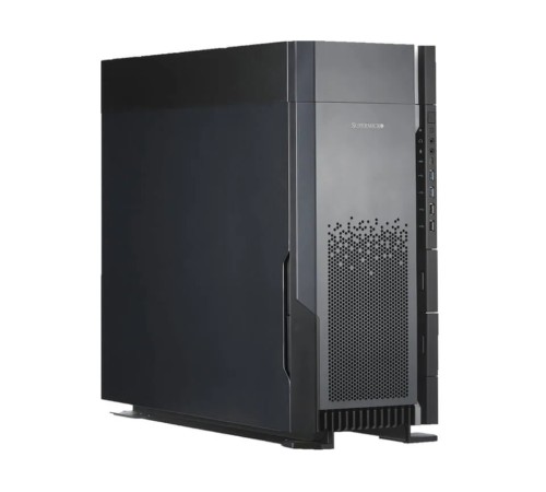 Серверная платформа Supermicro SuperWorkstation 5U Tower 751A-I 2xCPU 4/5 gen/no DIMM(16) only DDR5/SATARAID HDD(4)LFF/2x10Gbe/5xPCIex5-16, 1xPCIex5-8/4xM.2/1x2000W (id 35305)