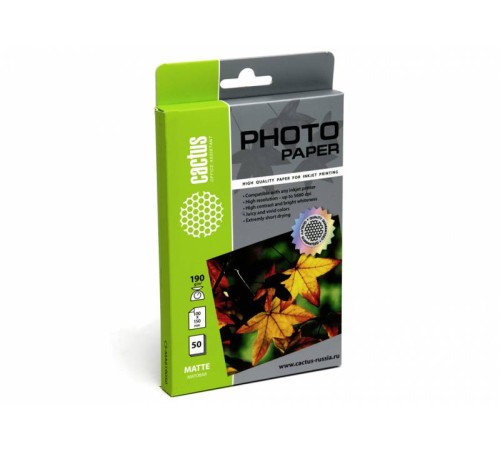 Фотобумага Cactus CS-MA619050