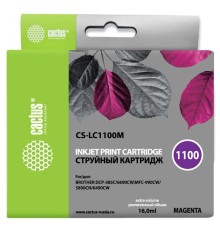 Картридж струйный Cactus CS-LC1100M