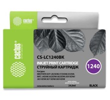 Картридж струйный Cactus CS-LC1240BK