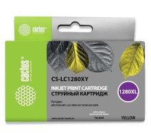 Картридж струйный Cactus CS-LC1280XY