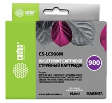 Картридж струйный Cactus CS-LC900M