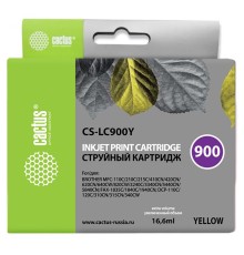 Картридж струйный Cactus CS-LC900Y