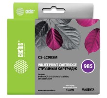 Картридж струйный Cactus CS-LC985M
