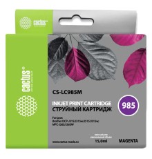 Картридж струйный Cactus CS-LC985M