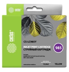 Картридж струйный Cactus CS-LC985Y