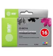 Картридж струйный Cactus CS-BCI16