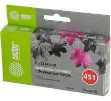 Картридж струйный Cactus CS-CLI451M