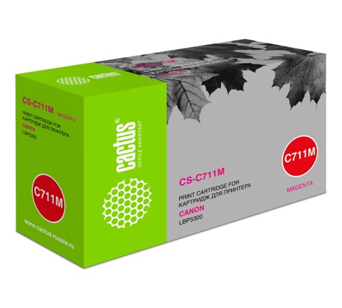 Картридж лазерный Cactus CS-C711M