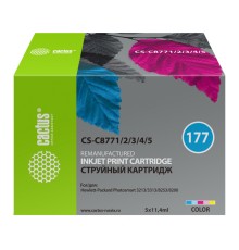 Картридж струйный Cactus CS-C8771/2/3/4/5