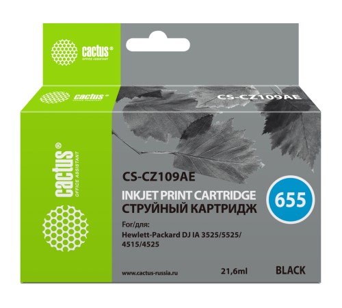 Картридж струйный Cactus CS-CZ109AE