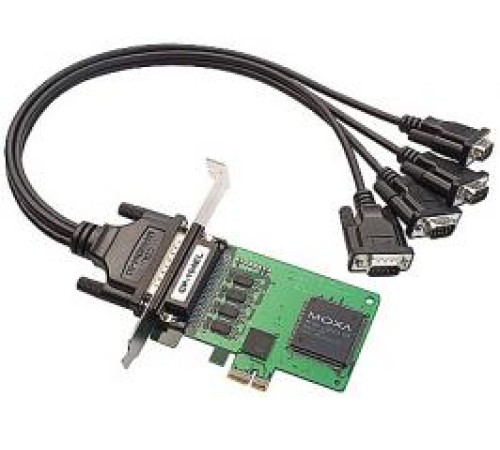 Плата Moxa CP-104EL-A-DB9M Плата Moxa CP-104EL-A-DB9M