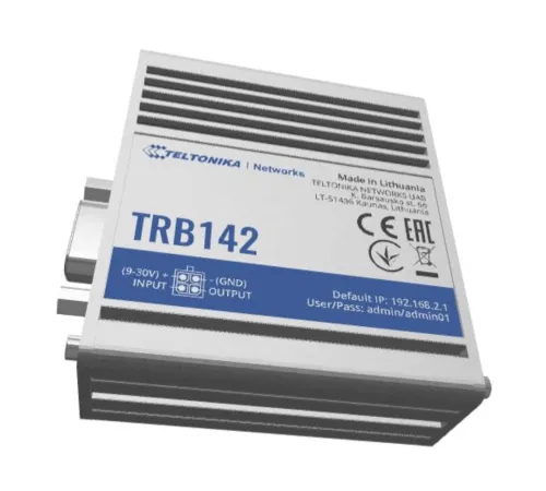 Промышленный LTE шлюз TRB142 Teltonika TRB142003000