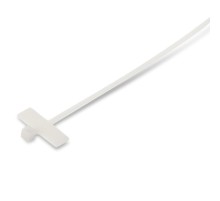 Стяжка нейлоновая с площадкой для маркера (100 шт) Hyperline GTK-200MC