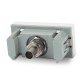 Модуль розетки TV 1М 45x22.5мм белый Hyperline M45/2-PAL-WH