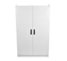 Отдельный электротехнический шкаф IP55 в сборе (В2200xШ1200xГ600) EME с двумя дверьми цоколь 100 мм Elbox EME-2200.1200.600-2-IP55 30144558001