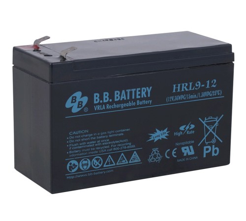Аккумуляторная батарея B.B. Battery HRL 9-12