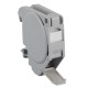 Крепление для Keystone Jack на DIN-рейку Hyperline FP-IE-DIN-KJ-1A-GY