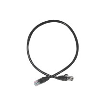 Патч-корд UTP4 cat 5e 0,5м ВС LSZH черный литой коннектор Netko Optima N.BC.UTP.5e-0.5m-1-lszh (67595)